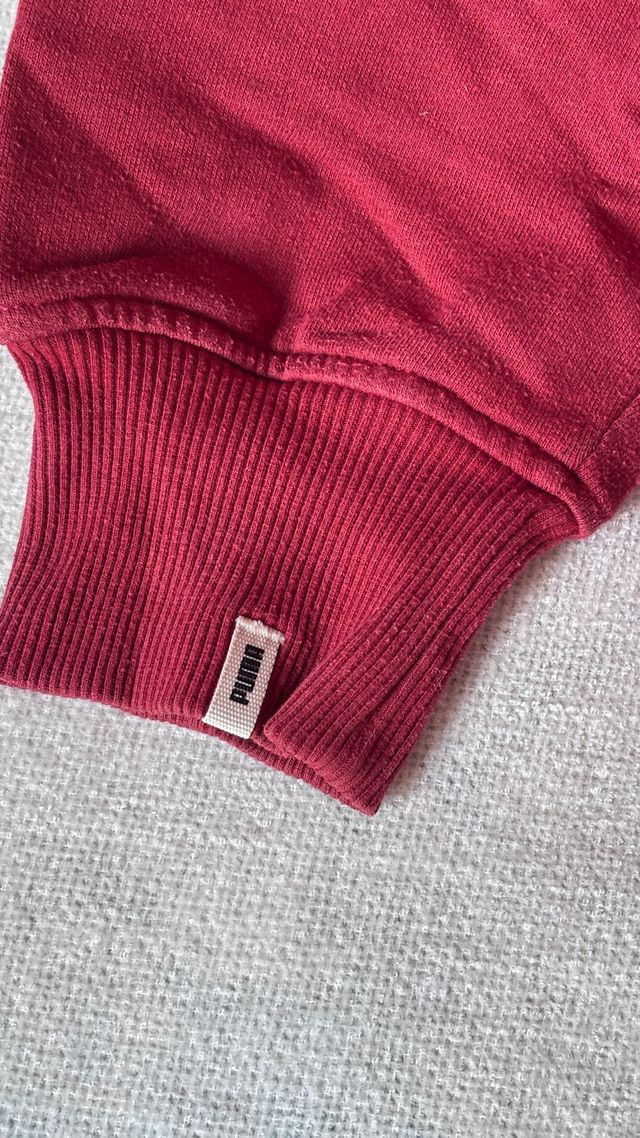 Felpa Puma Uomo Vintage Rossa