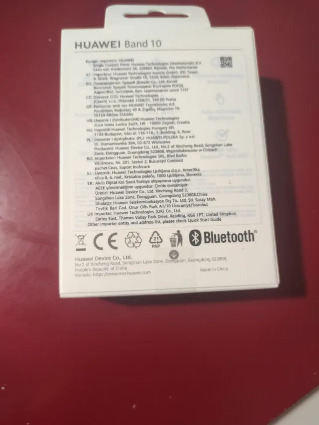 Smartwatch Huawei Band 10 Nero