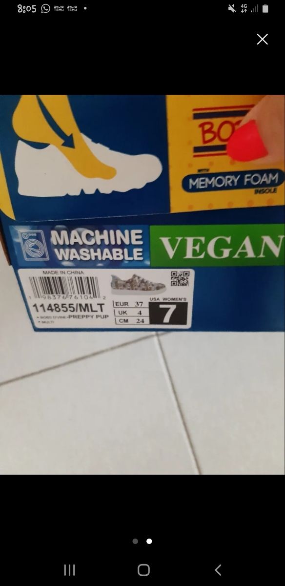 Zapatillas Skechers Bobs Perros Multicolor