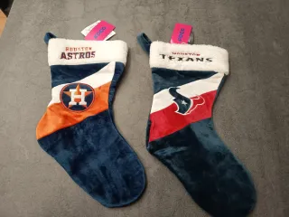 Calze Befana Blu con Bordi Bianchi