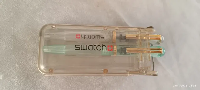Set 2 penne Swatch con astuccio