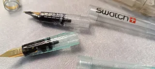 Set 2 penne Swatch con astuccio