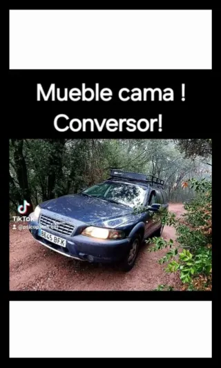 Camper módulo cama conversor camper Volvo