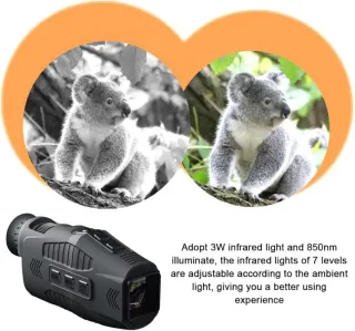 Visor Nocturno Monocular Infrarrojos 1080P