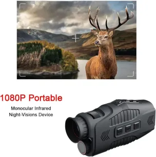 Visor Nocturno Monocular Infrarrojos 1080P