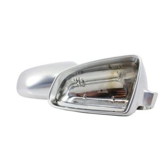 Carcasas de espejo retrovisor Plata Mate look Audi