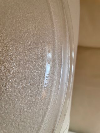 Plato giratorio microondas + arrastre