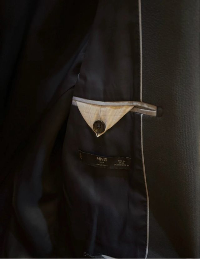 Americana blazer azul hombre