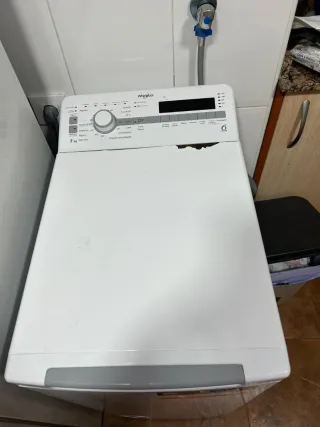 Lavadora Blanca Carga Superior