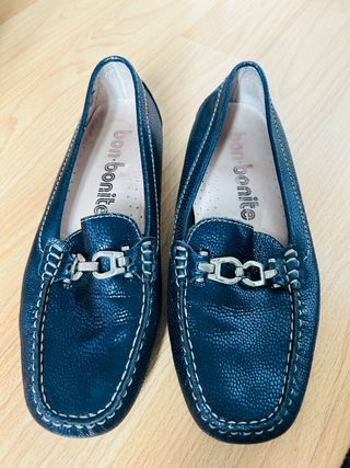 Mocasines Bon-Bonite Azul Marino