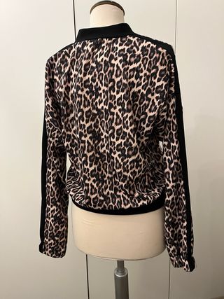 Bomber donna fantasia leopardata