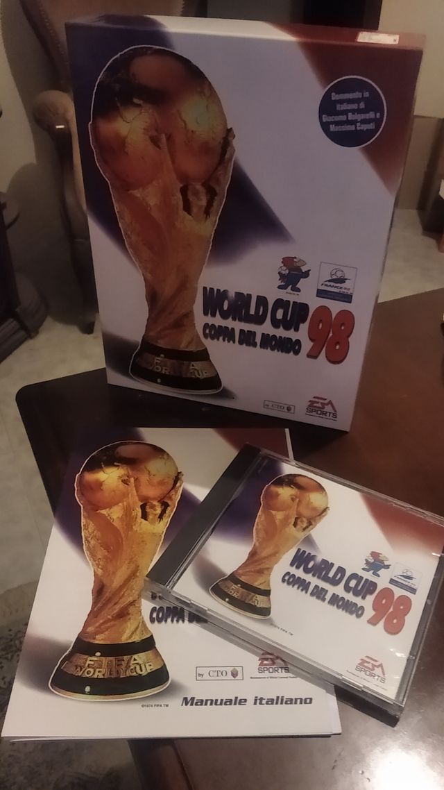 FIFA World Cup '98 EA Sports PC CD
