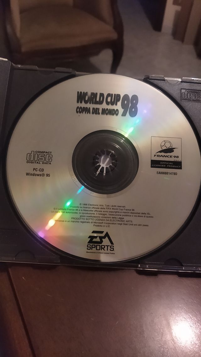 FIFA World Cup '98 EA Sports PC CD
