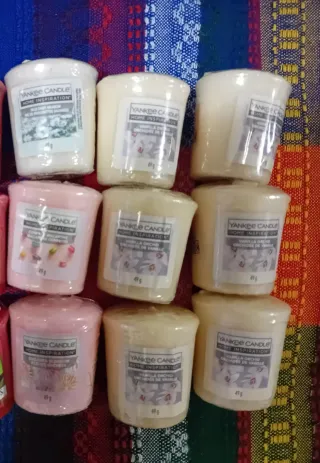 9 Yankee Candle votivi profumazioni miste