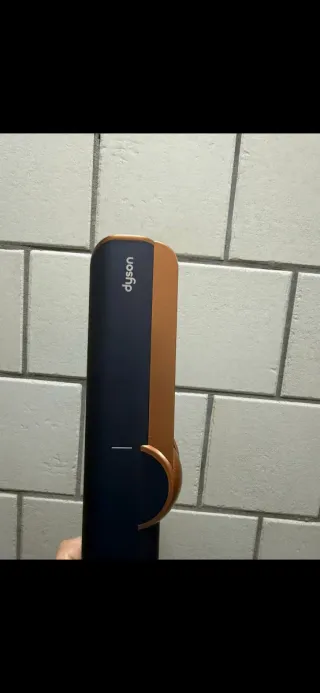Dyson Plancha Pelo Azul y Dorado