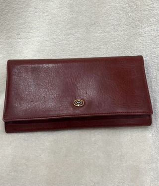 Cartera Retro Vintage de piel marrón para mujer
