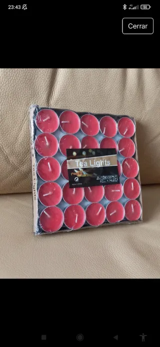 Portacandele 'Mano di BUDA' con candele