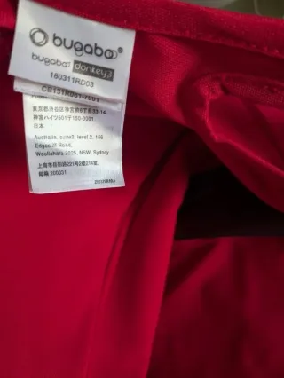 CAPOTAS EXTESIBLES ROJAS BUGABOO DONKEY 3 NUEVAS