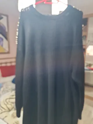 Jersey de lana negro