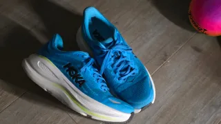 Hoka Bondi 9 Blu/Bianco Scarpe da Corsa