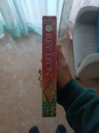 El Rey León VHS Disney Clásicos Español