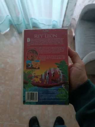 El Rey León VHS Disney Clásicos Español