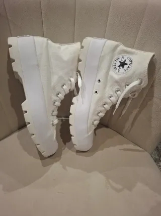 Converse blancas talla 38 color blanco