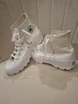 Converse blancas talla 38 color blanco