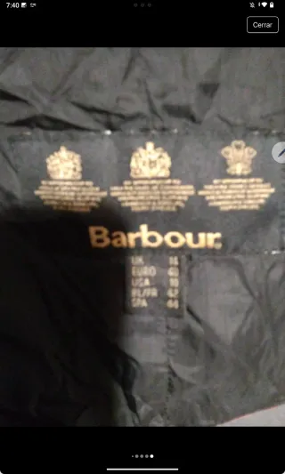 Chaqueta acolchada roja