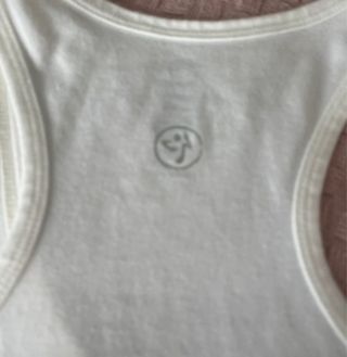 Camiseta Zumba Blanca con Estampado impecable