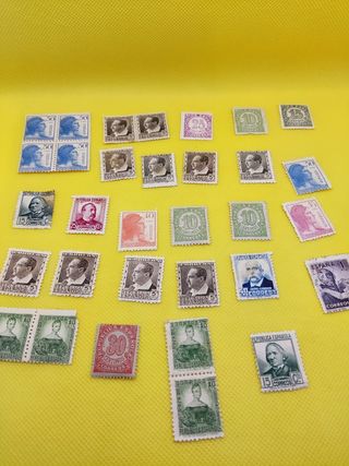 ✅Lote Sellos Antiguos de la Republica Española