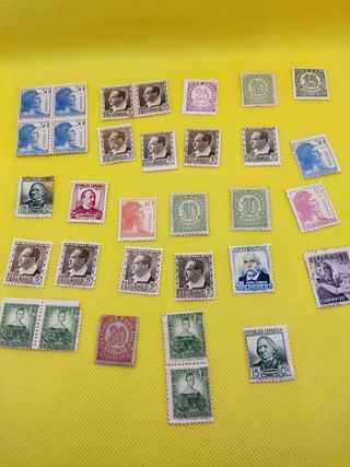 ✅Lote Sellos Antiguos de la Republica Española