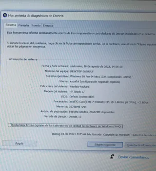 HP ZBook 17 Portátil