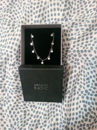 Collar Argent Basic Plata Estrellas