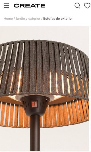 Estufa exterior CRÉATE
