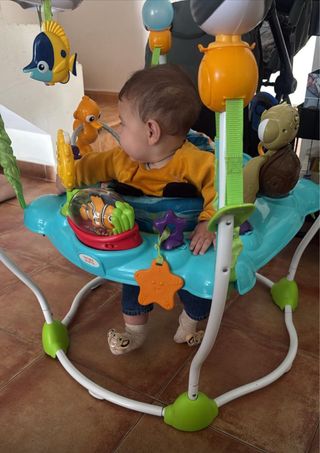 Saltador bebé temática Nemo