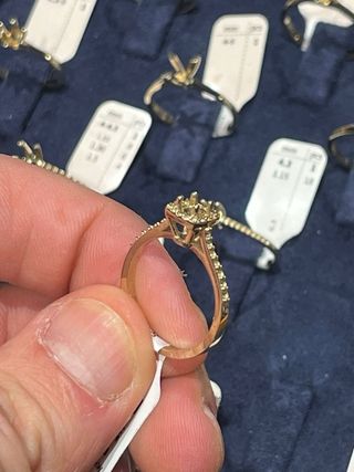 JOYAS EN ORO 18-14 CON DIAMANTES