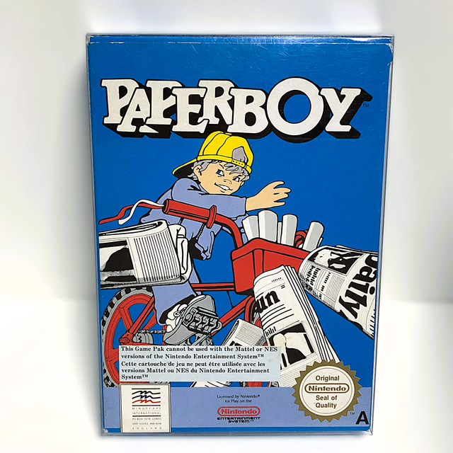 Paperboy NES Nintendo PAL A