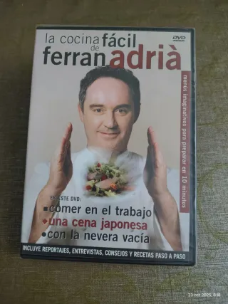 DVD La Cocina Fácil de Ferran Adrià