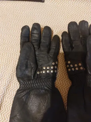 Guantes de Piel Bikers para Moto