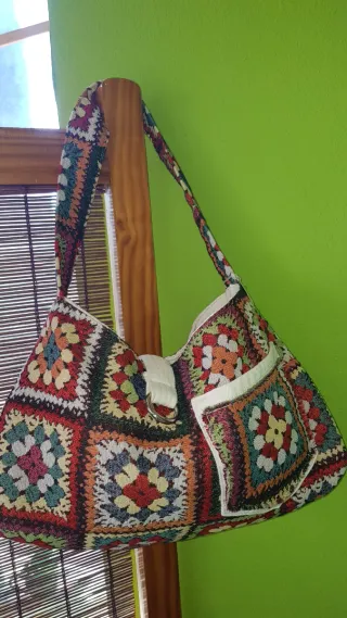 Bolso de tela patchwork