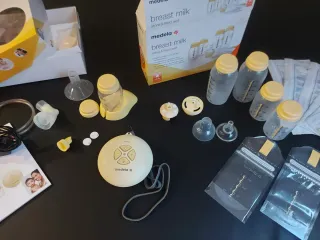 Sacaleches, biberones y bolsas