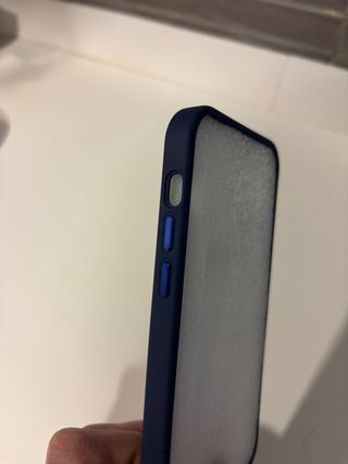 Funda iPhone 12 Pro Azul Magnética