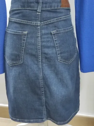 Falda vaquera Southern Cotton azul