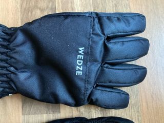 Guantes nieve niño Wedze negros T 6-8 años
