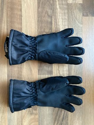 Guantes nieve niño Wedze negros T 6-8 años