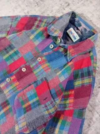 Camicia Vintage Anni '90 Taglia L Multicolore