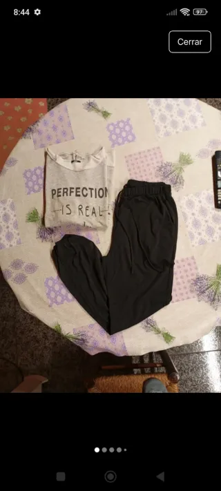 Conjunto Pijama Tezenis Talla L