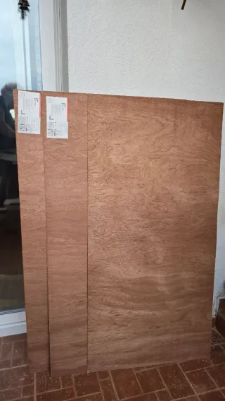 3 Placas Decorativas Chapadas