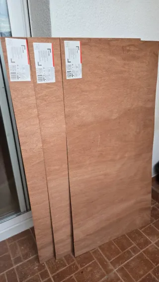 3 Placas Decorativas Chapadas